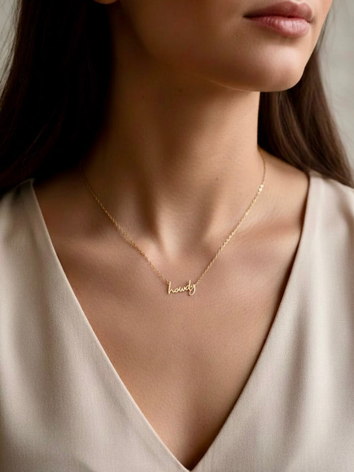 WORD OF MOUTH Necklaces