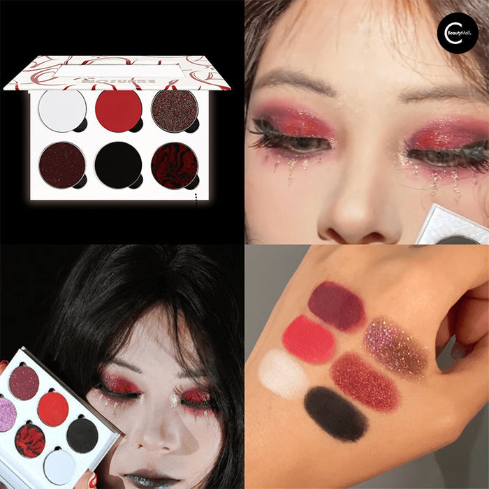 WOSUPRE Red Eyeshadow Palette style #01