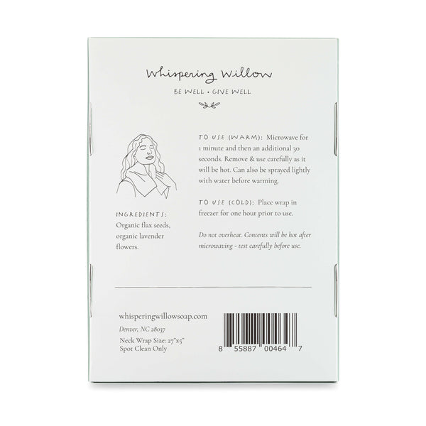 WW Lavender Neck Wrap -Fern