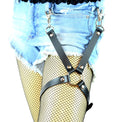 'X' Strap Clasp Loop Clasp Thigh Harness