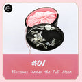 XIEFUCHUN Mother-of-Pearl Lacquer Setting Powder （Crushed Powder is Normal, Free Loose Powder Container Included)） style #01