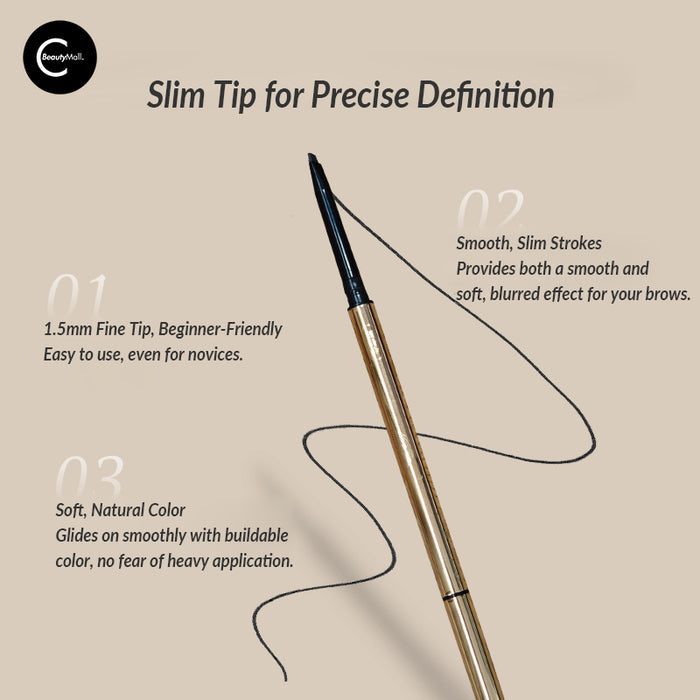 XIEFUCHUN Waterproof Micro-Fine Eyebrow Pencil style #01