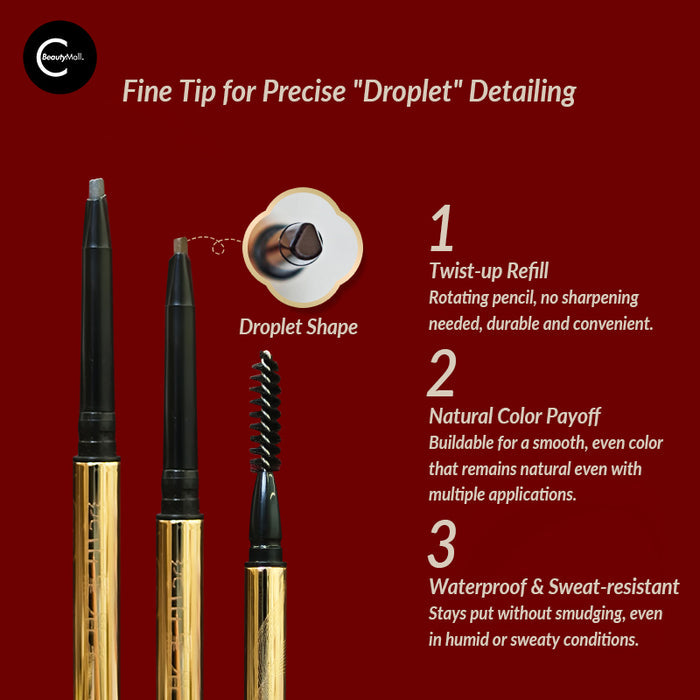 XIEFUCHUN Waterproof Micro-Fine Eyebrow Pencil style #01