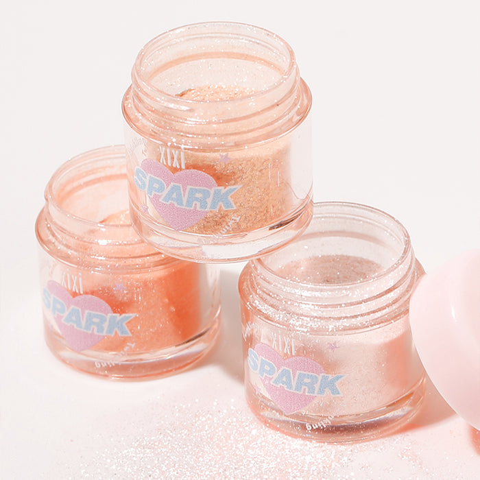 Xixi Dreamy Translucent Sparkling Highlighter Powder detail
