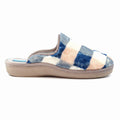 Yasmina Blue Mule Slipper