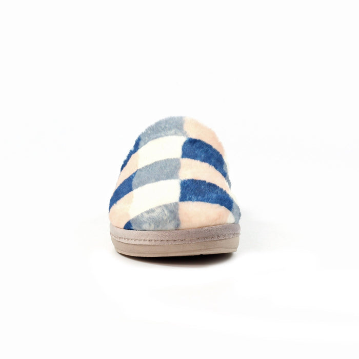 Yasmina Blue Mule Slipper