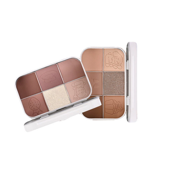 YIGUDIGU Enchanted Tea Party Eyeshadow Palette shade #01