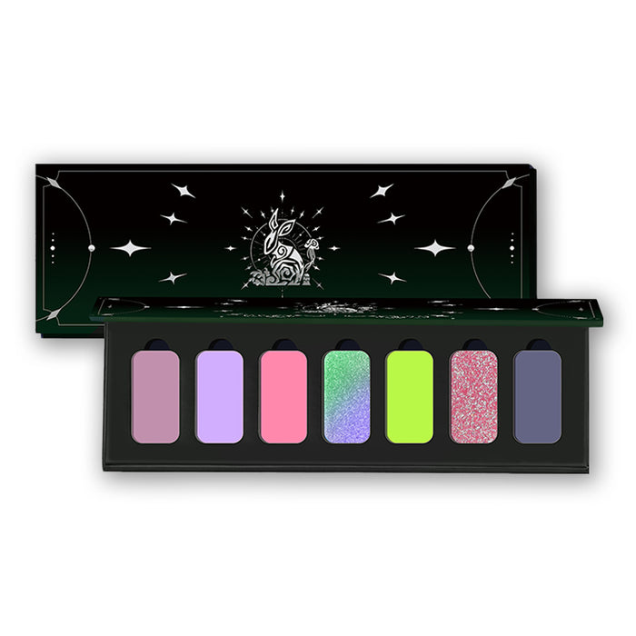 YIZHI Cloud Garden 7-Color Eyeshadow Palette - #Mountain Mist style #01 Mountain Mist