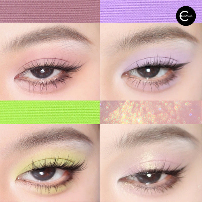 YIZHI Cloud Garden 7-Color Eyeshadow Palette - #Mountain Mist style #01 Mountain Mist