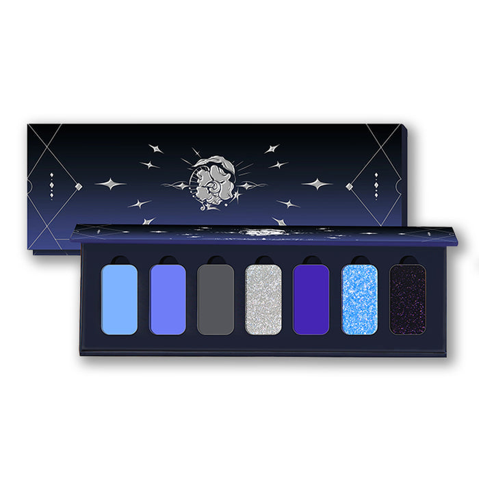 YIZHI Cloud Garden 7-Color Eyeshadow Palette - #SERENITY style #02 SERENITY
