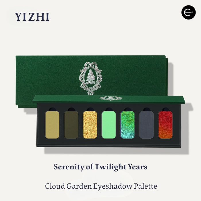 YIZHI Cloud Garden Eyeshadow Palette-#Serenity of Twilight Years style #Serenity of Twilight Years