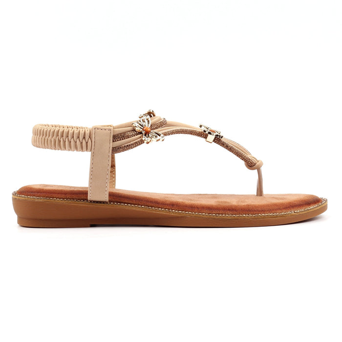 Zentara Nude Sandal