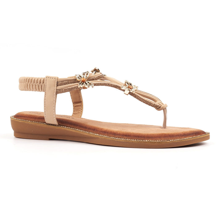 Zentara Nude Sandal