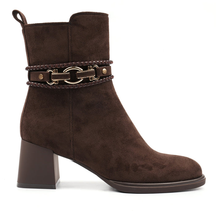 Zula Brown Ankle Boot