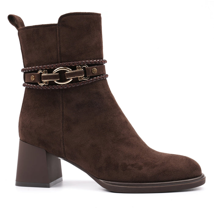 Zula Brown Ankle Boot