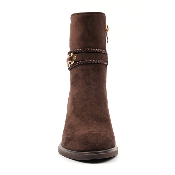 Zula Brown Ankle Boot