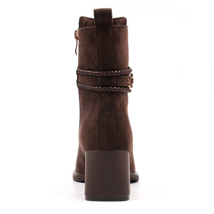 Zula Brown Ankle Boot