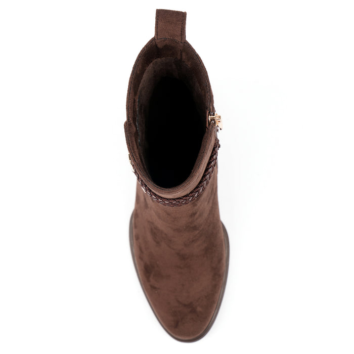 Zula Brown Ankle Boot