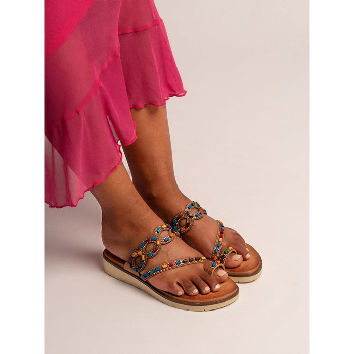 Zuzu Camel Sandal